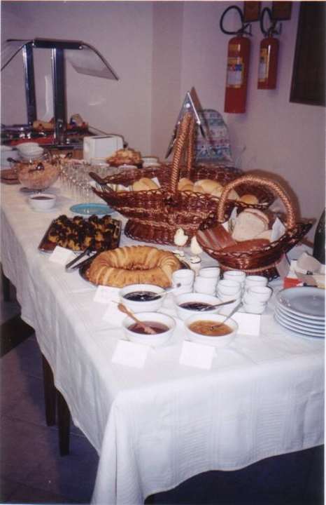 Fruehstuecksbuffet Pousada Aparas