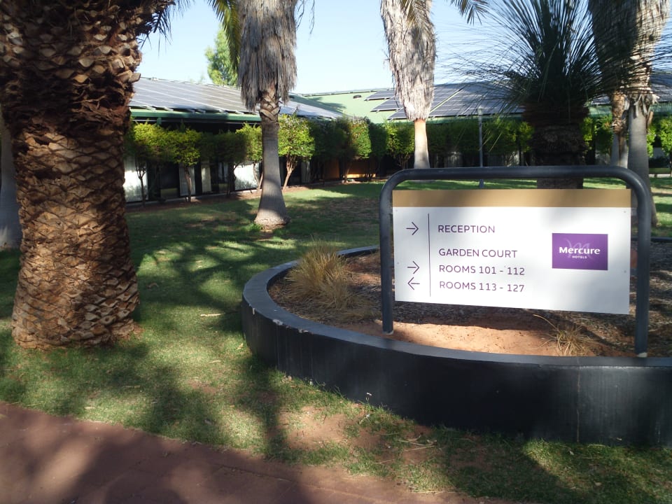 Gartenanlage Mercure Alice Springs Resort