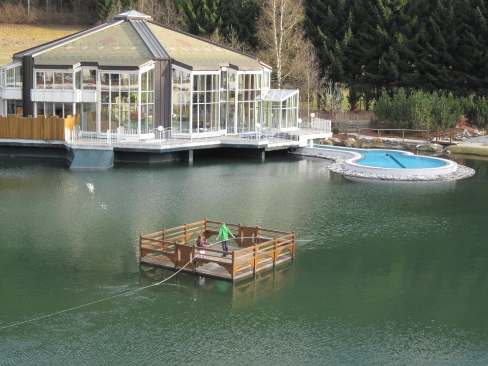 Pool and pond Falkensteiner Family Resort Lido