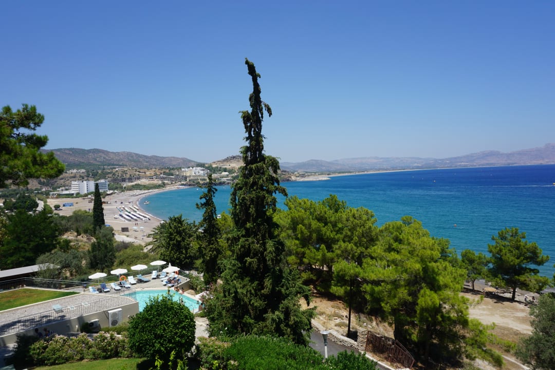 Ausblick Lindos Mare, Seaside Hotel