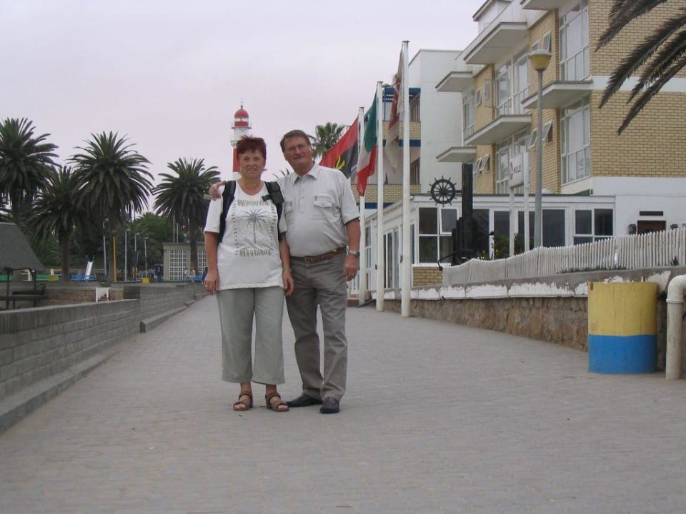 Vor dem Strand-Hotel Strand Hotel Swakopmund
