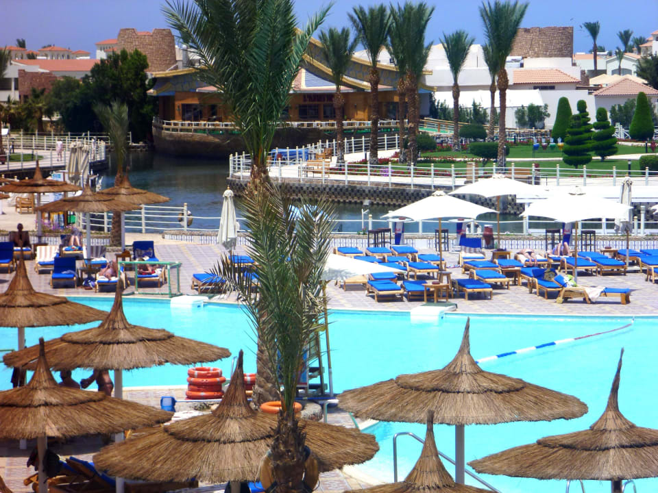 Blick auf den Pool Pickalbatros Dana Beach Resort - Hurghada