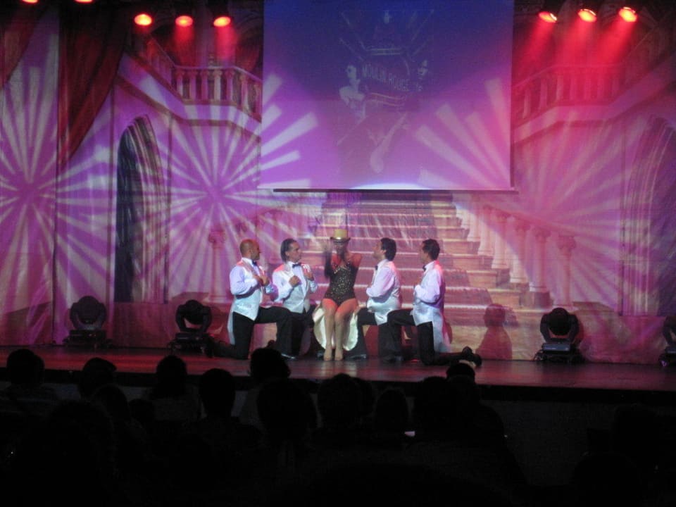 One of the many shows Limak Lara Deluxe Hotel & Resort