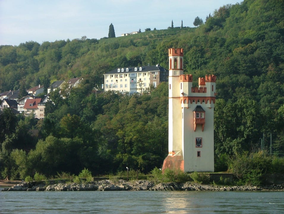 Jugendherberge Bingen mit Mäuseturm Rhein-Nahe-Jugendherberge Bingen