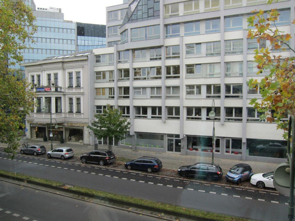 Aussicht auf die Budapester Strasse InterContinental Berlin