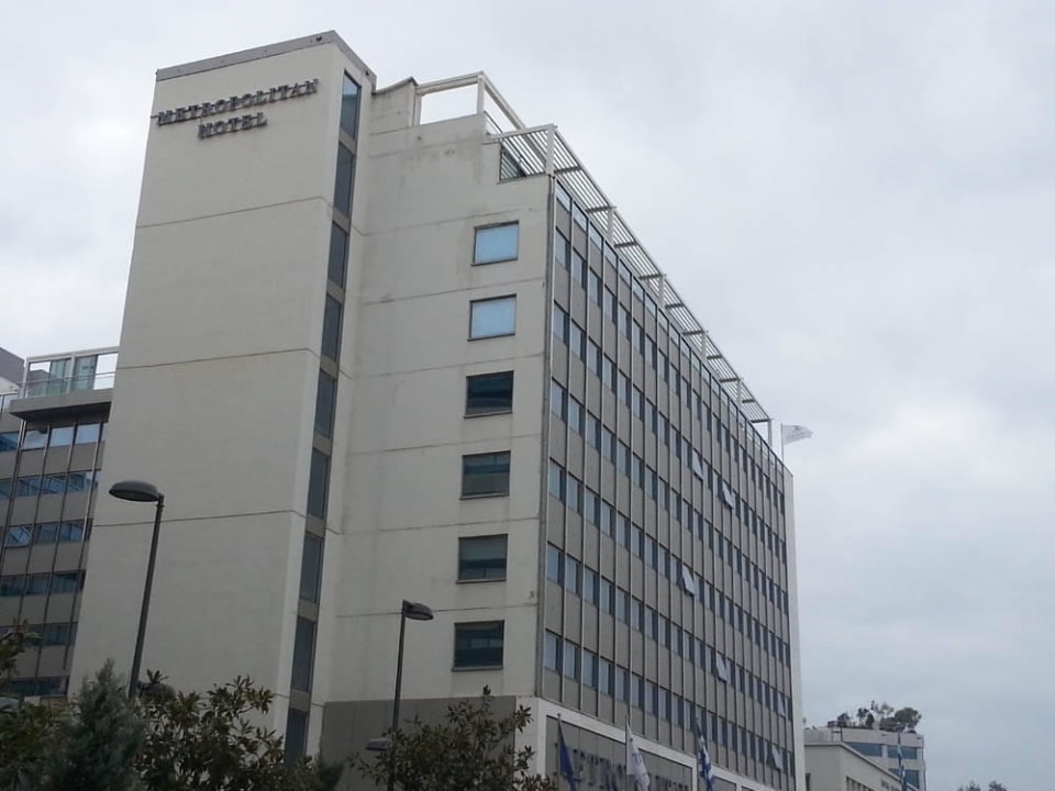 Das Hotel von Aussen Athens Marriott Hotel