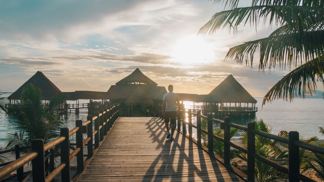 Ausblick Hotel Riu Jambo
