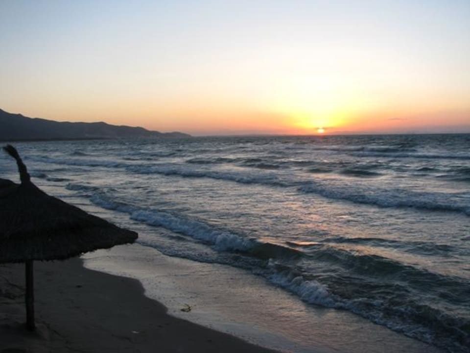 Zachód słońca Hotel Medi Sea