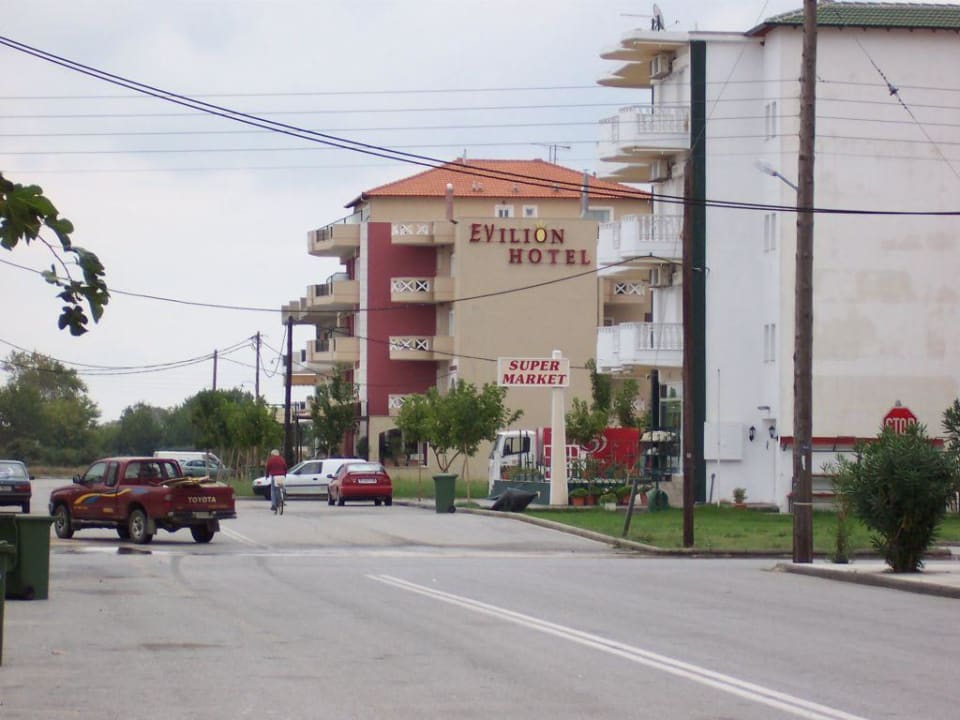 Seitenansicht Evilion Sea & Sun Hotel