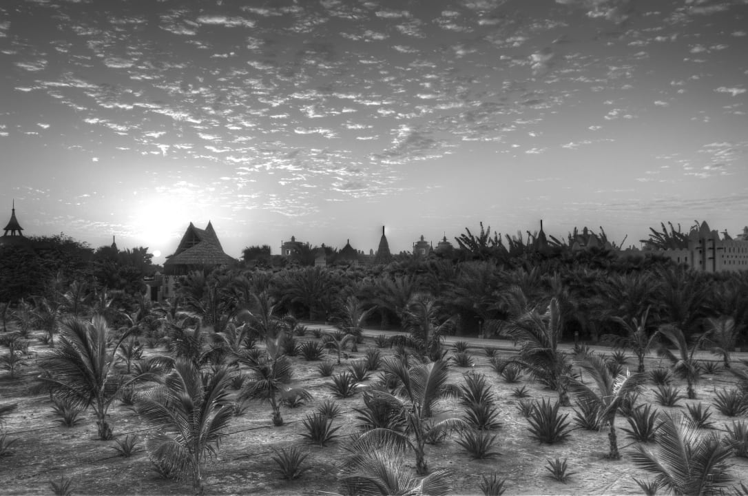 Ausblick aus dem Zimmer Hotel Riu Funana