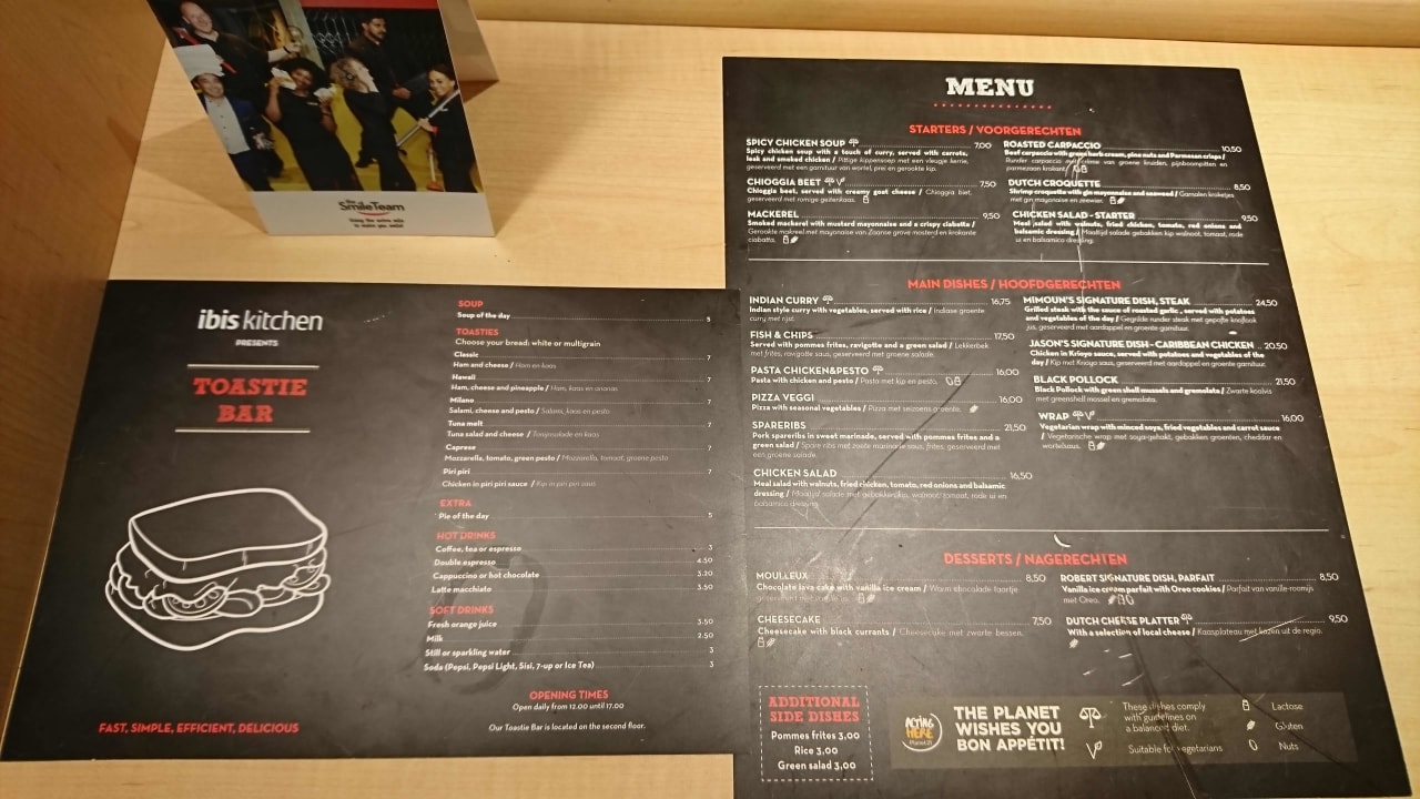 Gastro Hotel Ibis Amsterdam Airport