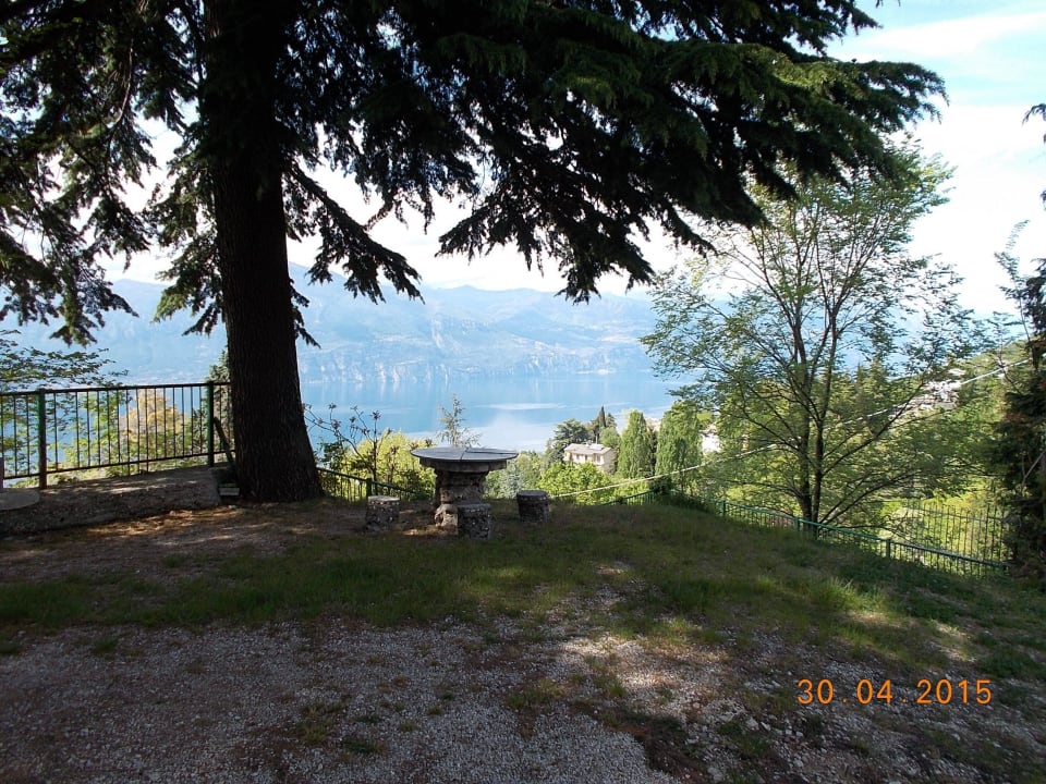 Aussicht vom Zimmer Parc Hotel Jolanda