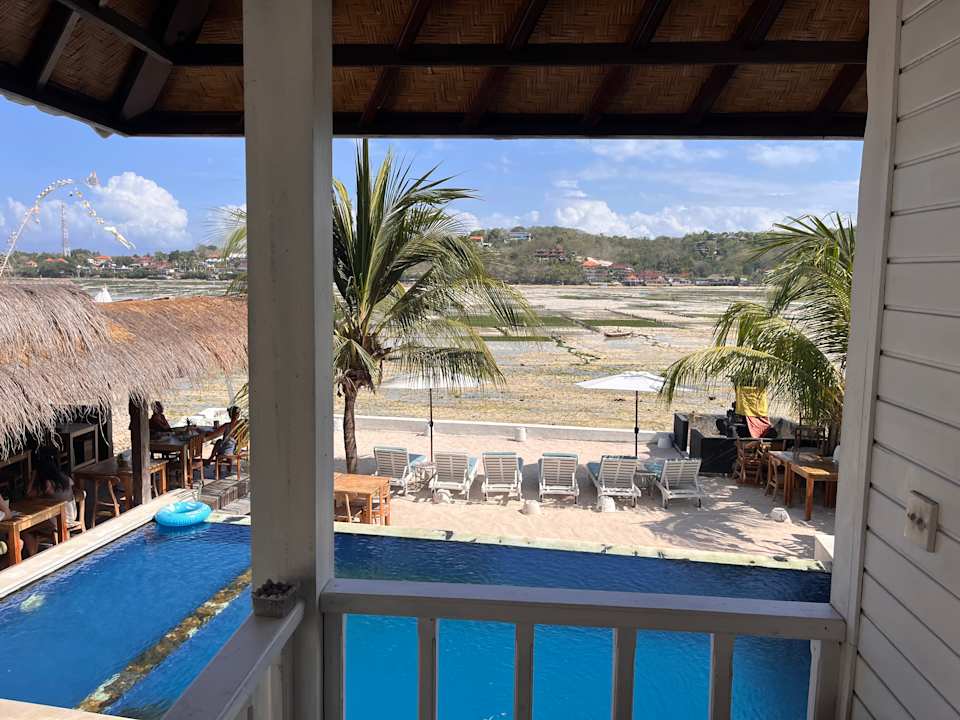 Ausblick Mista Ceningan's Beach Bungalows previously The KUBU 221