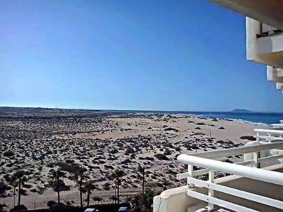 Blick Richtung Lobos Hotel Riu Palace Tres Islas