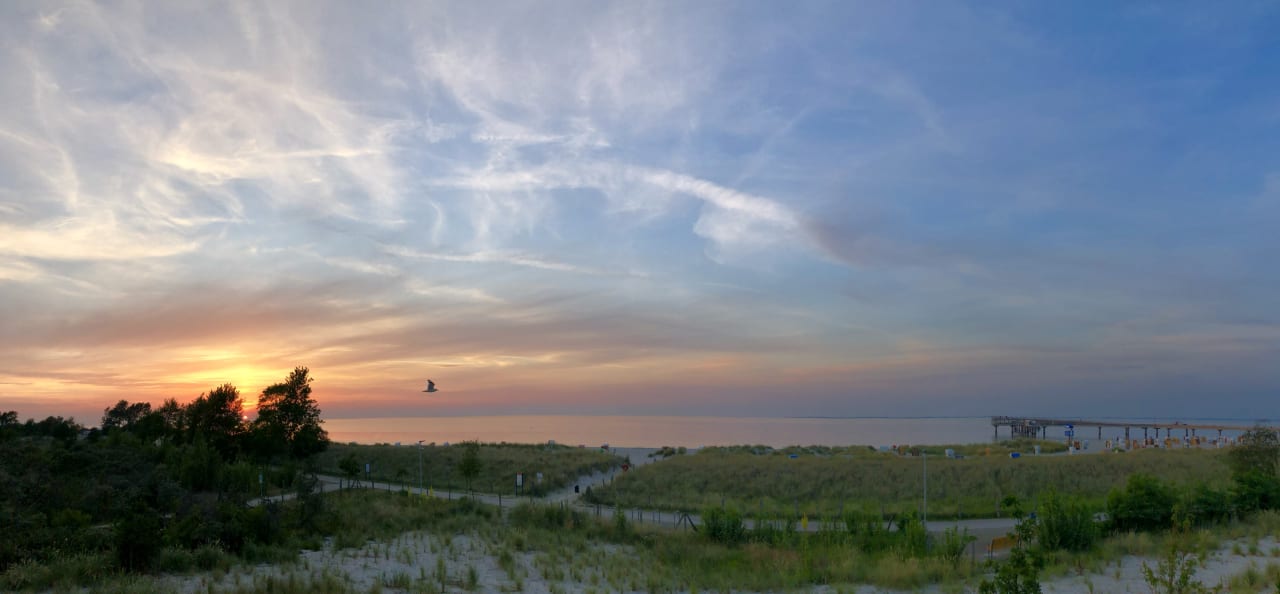 Ausblick Beach Motel Heiligenhafen
