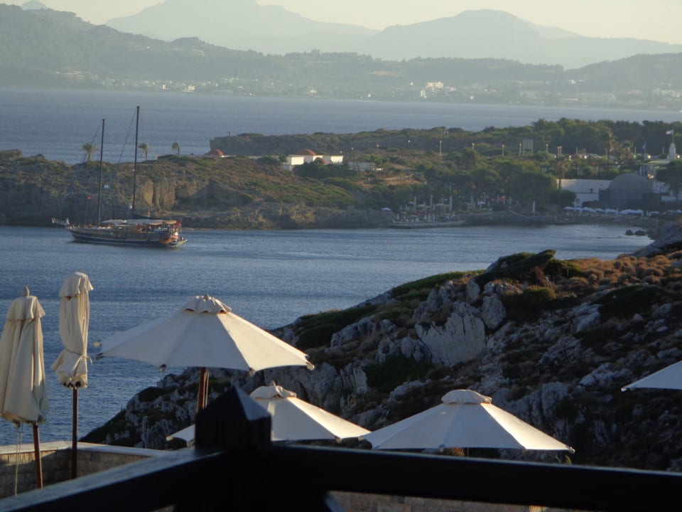 Ausblick vom Pool Hotel Kalithea Horizon Royal