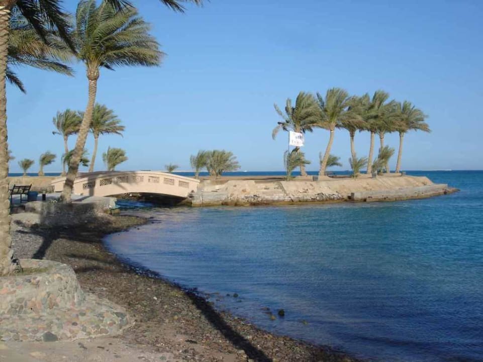 Halbinsel am Hotel-Strand Continental Hotel Hurghada