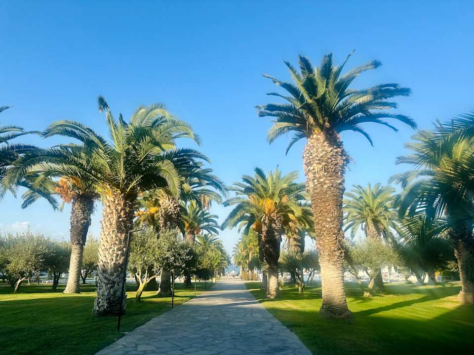 Gartenanlage Kassandra Palace Seaside Resort