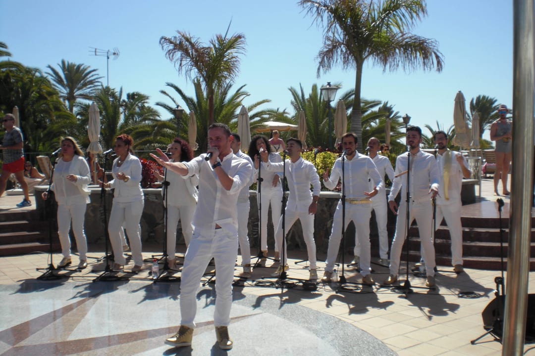 Ein Gospel Chor singt Hotel Riu Palace Maspalomas Adults Only