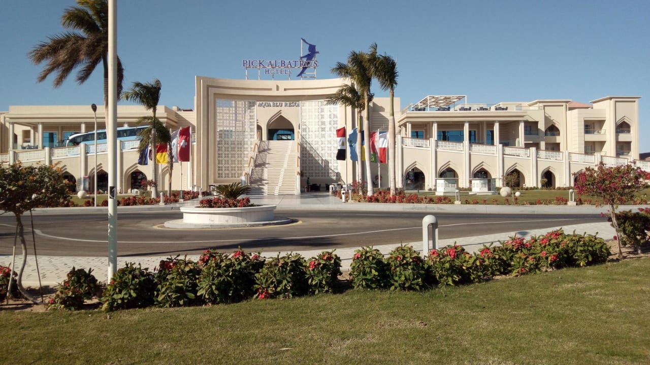 Außenansicht Pickalbatros Aqua Blu Resort - Hurghada