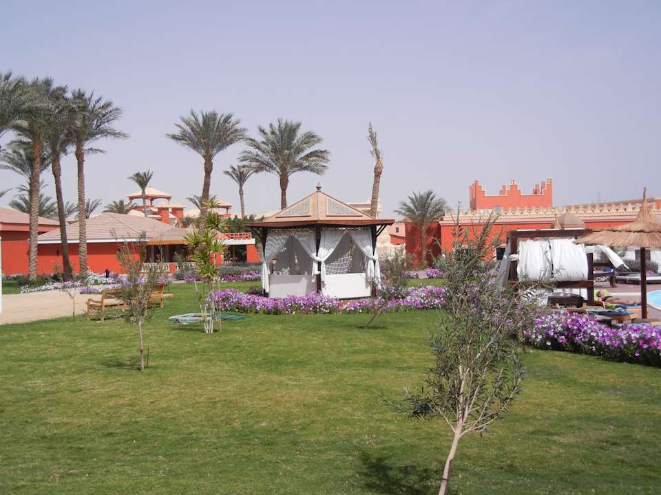 Zimmerausblick Pickalbatros Alf Leila Wa Leila Resort - Neverland Hurghada