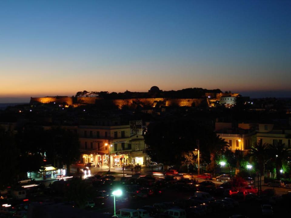 Geniale Aussicht von der Dachterrasse des Brascos Hotel Brascos