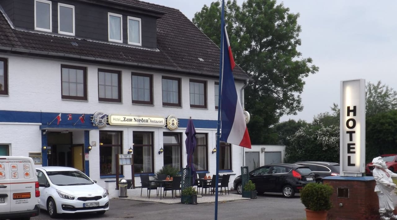 Außenansicht Hotel zum Norden