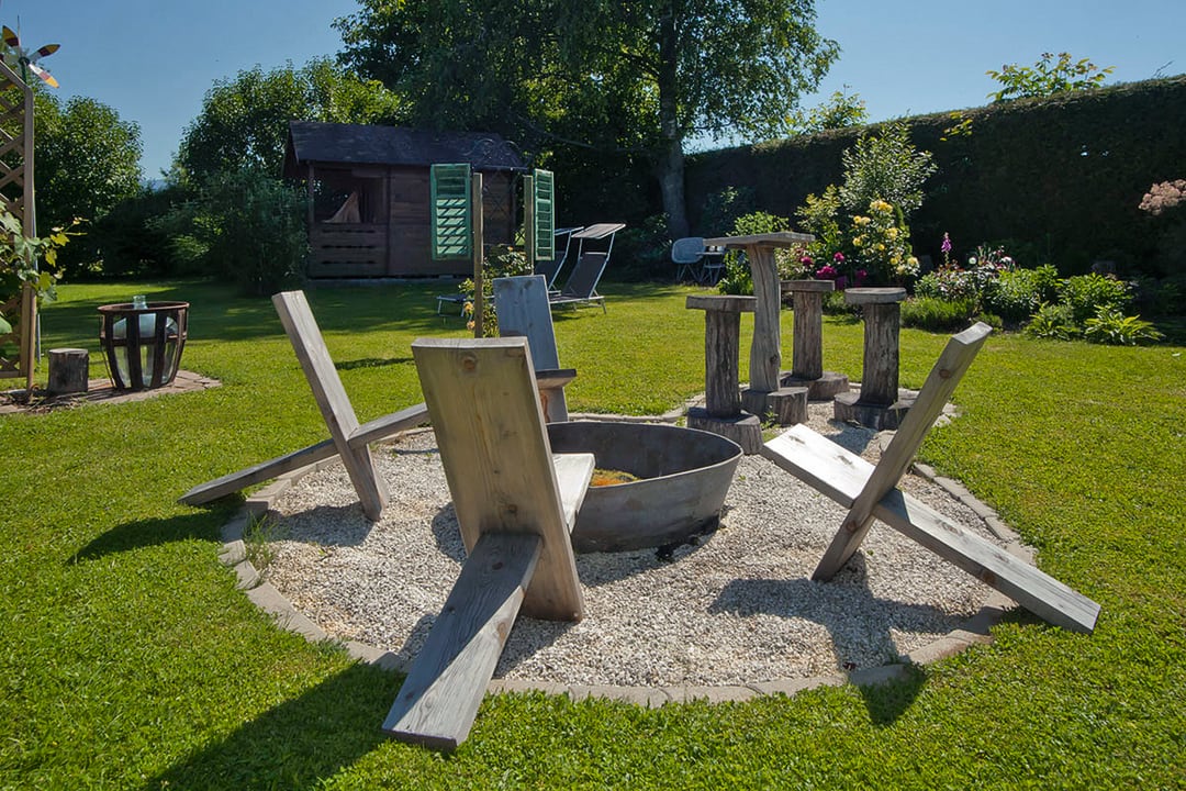 Gartenanlage Haus Falle