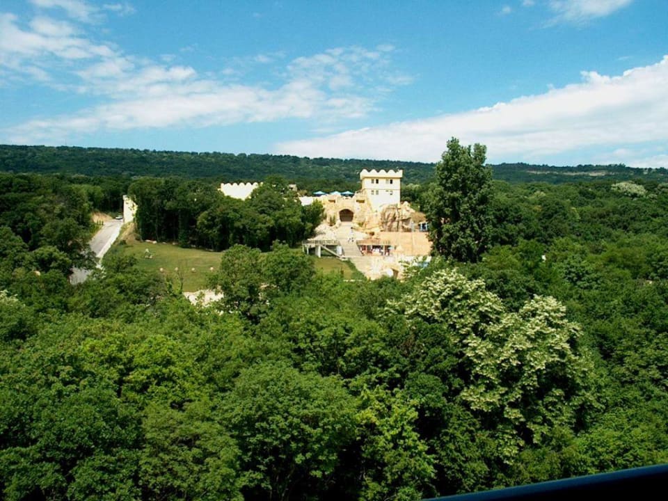 Blick vom Balkon Hotel Regina