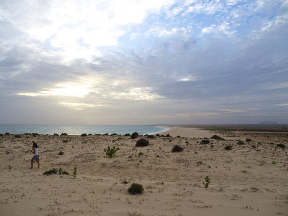 Hotel ist oben rechts Hotel Riu Touareg