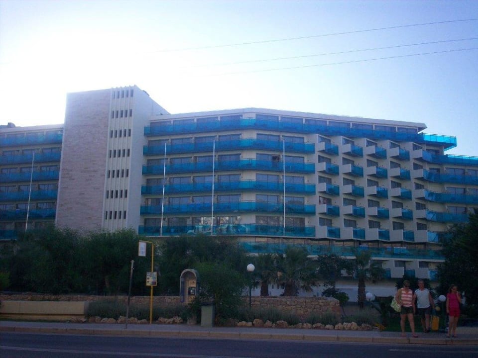 Rückansicht Hotel Calypso Beach