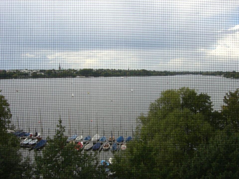 Aussicht aus dem Zimmer Relexa Hotel Bellevue Hamburg