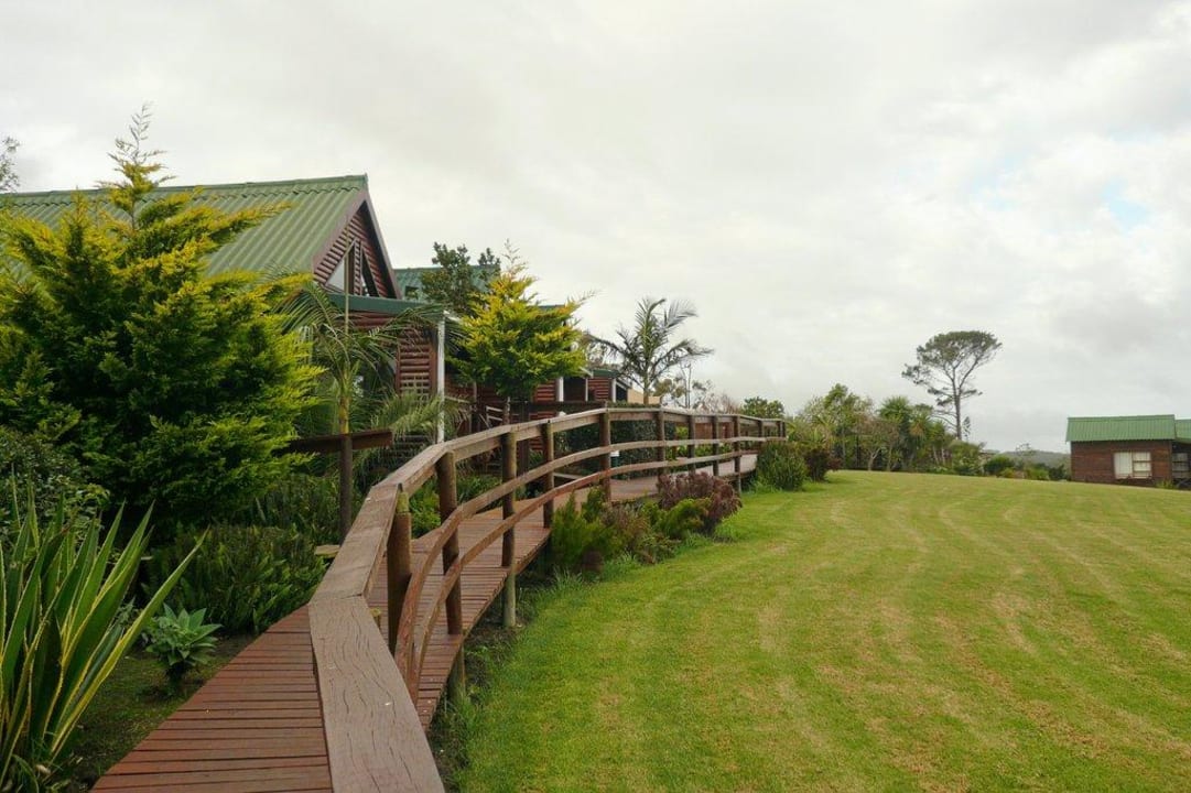 Zugang zu den einzelnen Chalets Hotel Misty Mountain Reserve