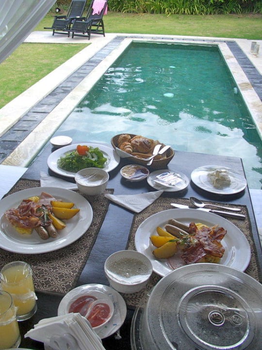 Frühstück Hillstone Uluwatu Villa