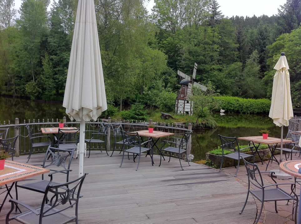 Terrasse Hotel Molitors Mühle