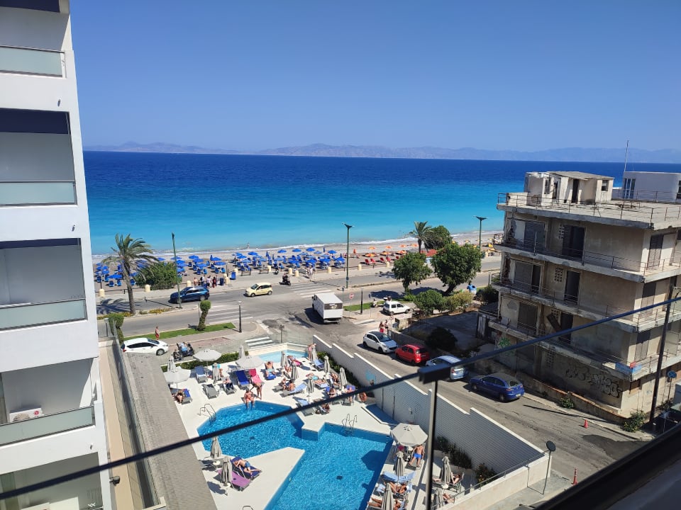 Ausblick Hotel Rhodos Horizon Blu