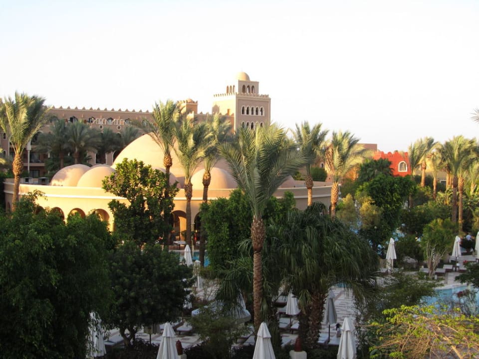 Ausblick von unserem Balkon Makadi Palace