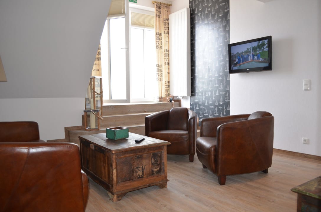 Bootsdecksuite 4P. Bootshaus - Bernstein Hotel Garni