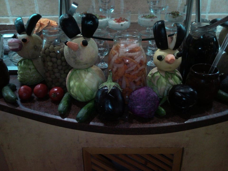 Büffetdeko Pickalbatros Alf Leila Wa Leila Resort - Neverland Hurghada