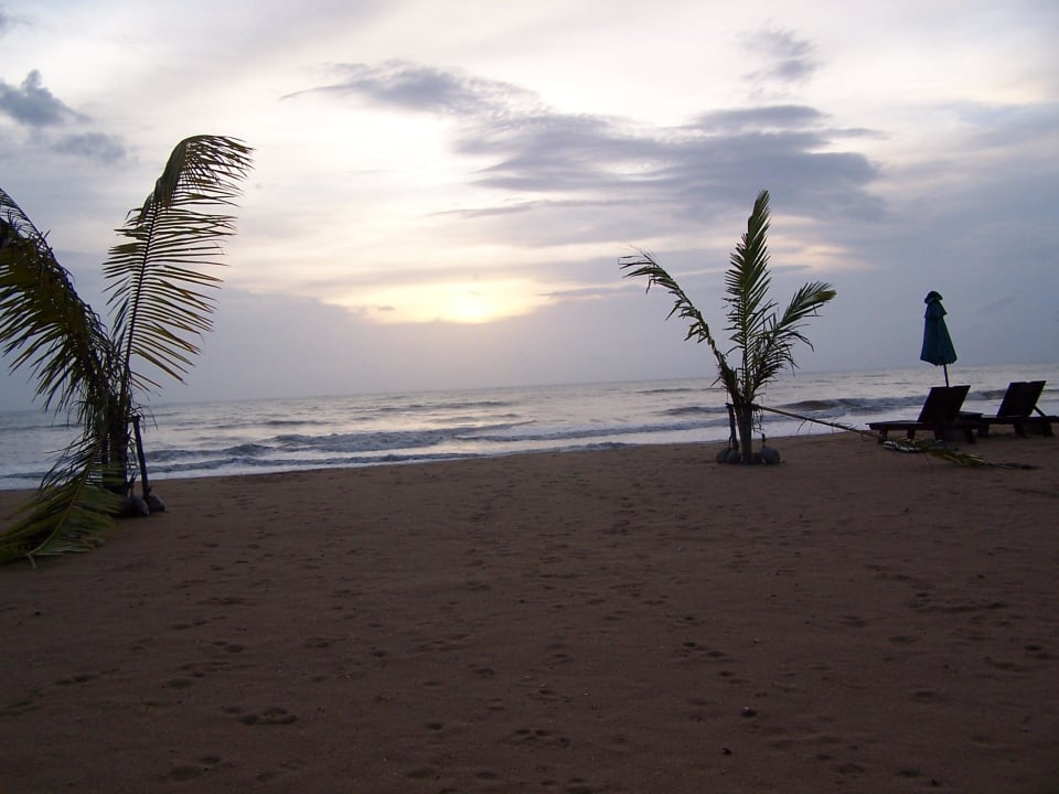 Sonnenuntergang Hotelstrand Khaolak Orchid Beach Resort