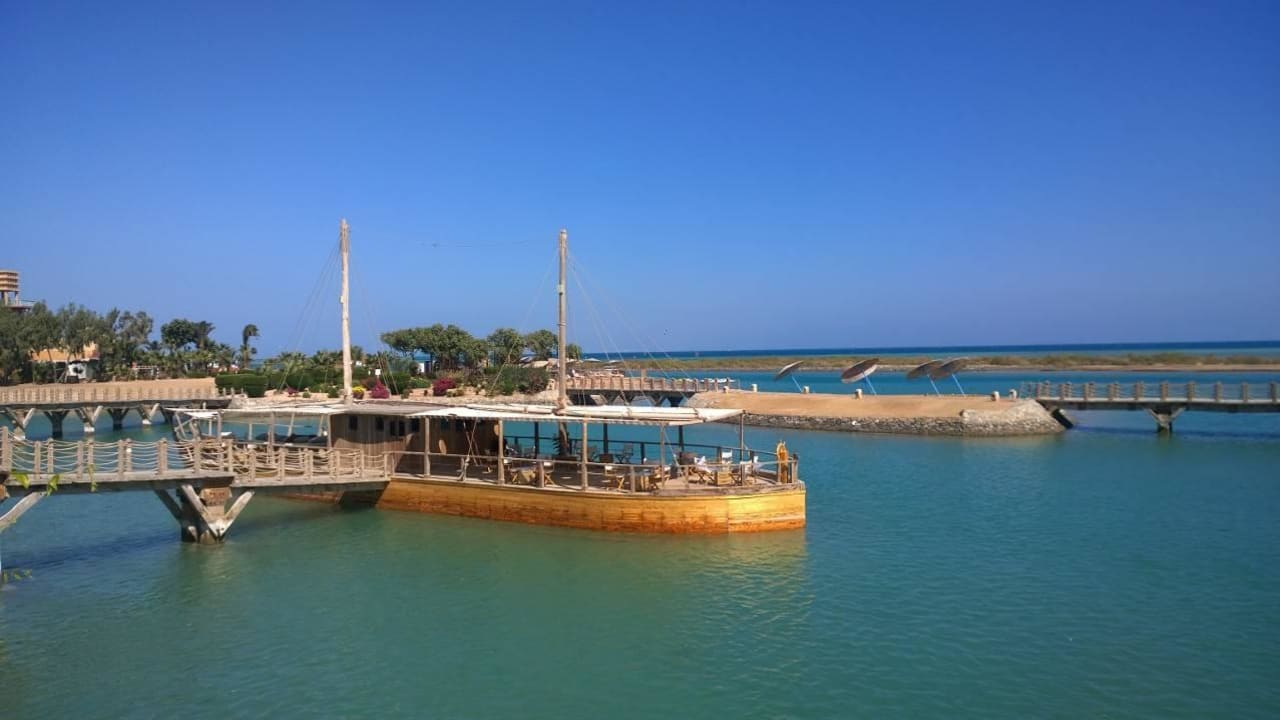 Aussenanlage Sheraton Miramar Resort El Gouna