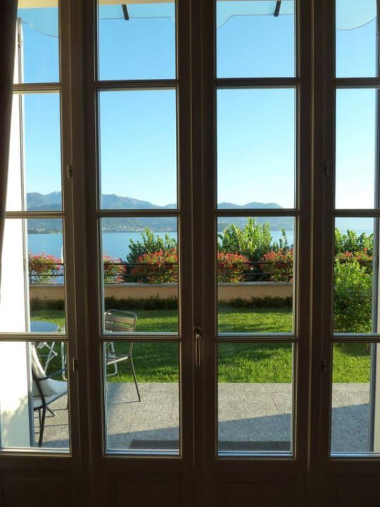 Blick aus dem Schlafzimmer Hotel La Luna Nel Porto