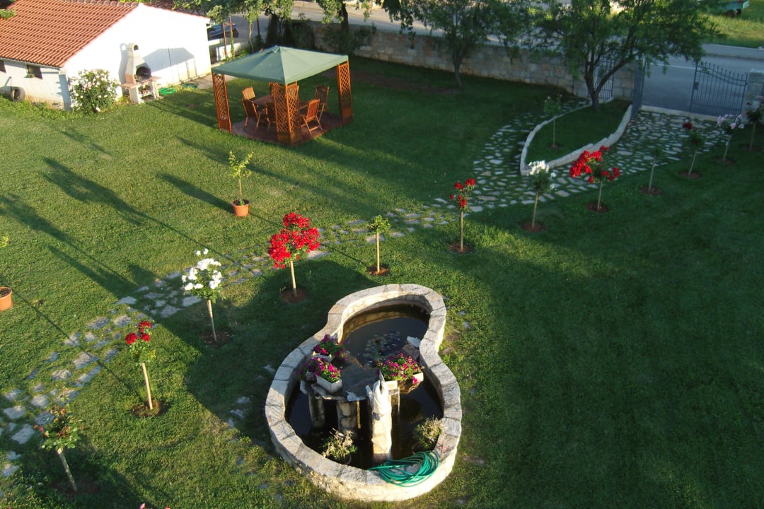 Blick aus dem Balkon Villa Linet