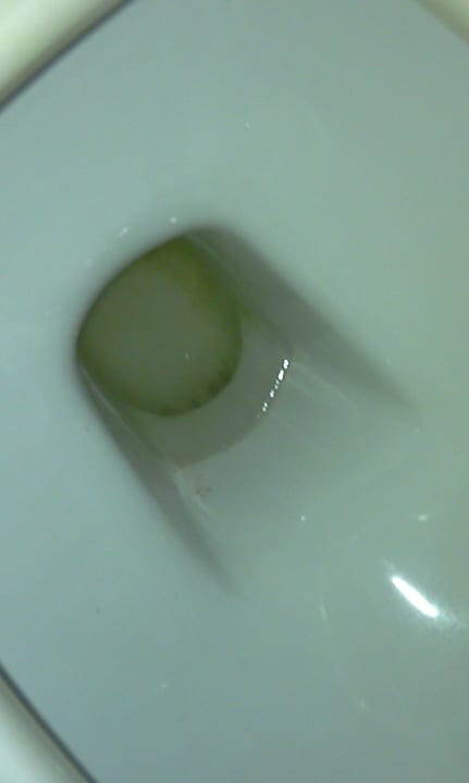 Toilette beim Erstbezug des Zimmers Prestige Alanya