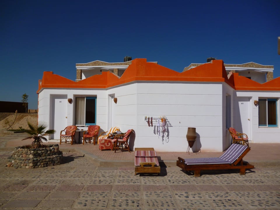 Außenansicht der Zimmer Hotel Coral Garden