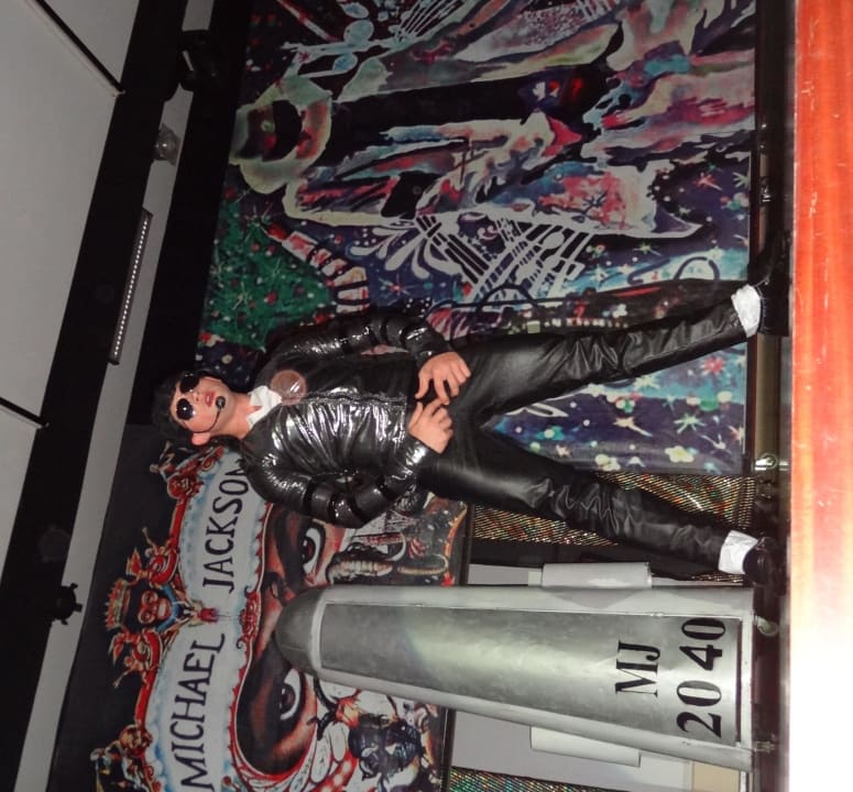 Mickael Jackson auf die Bühne Trendy Aspendos Beach Hotel