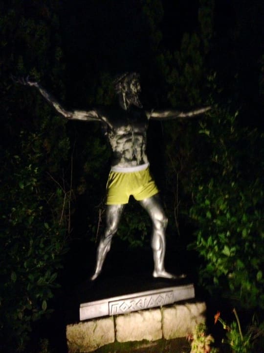 Wir konnten helfen - der Arme war ja nackt alltoura Club Hotel Poseidon Palace