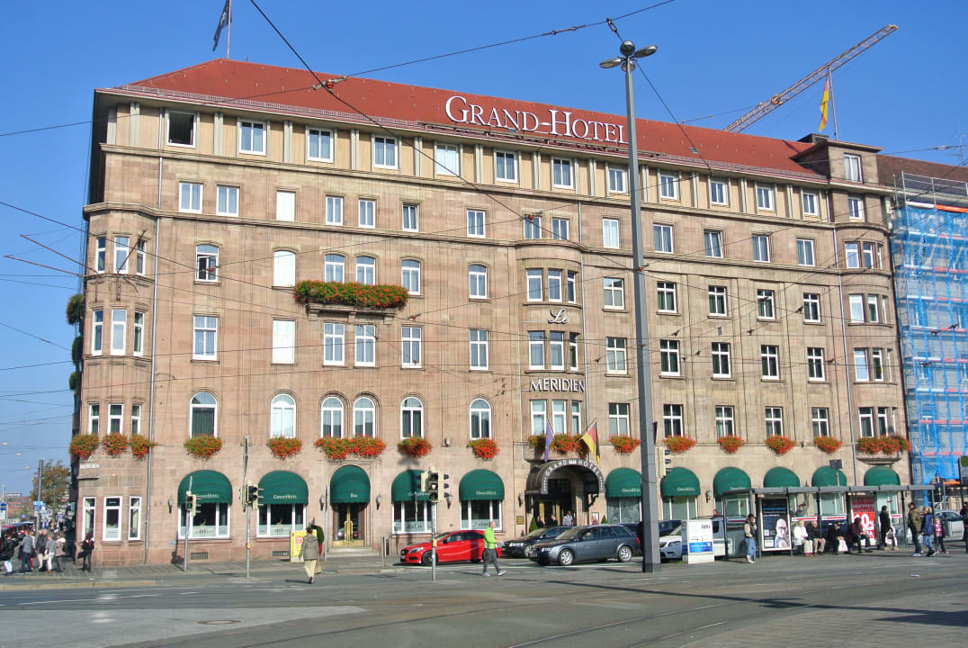 Blick auf das schöne Hotel Le Méridien Grand Hotel Nürnberg