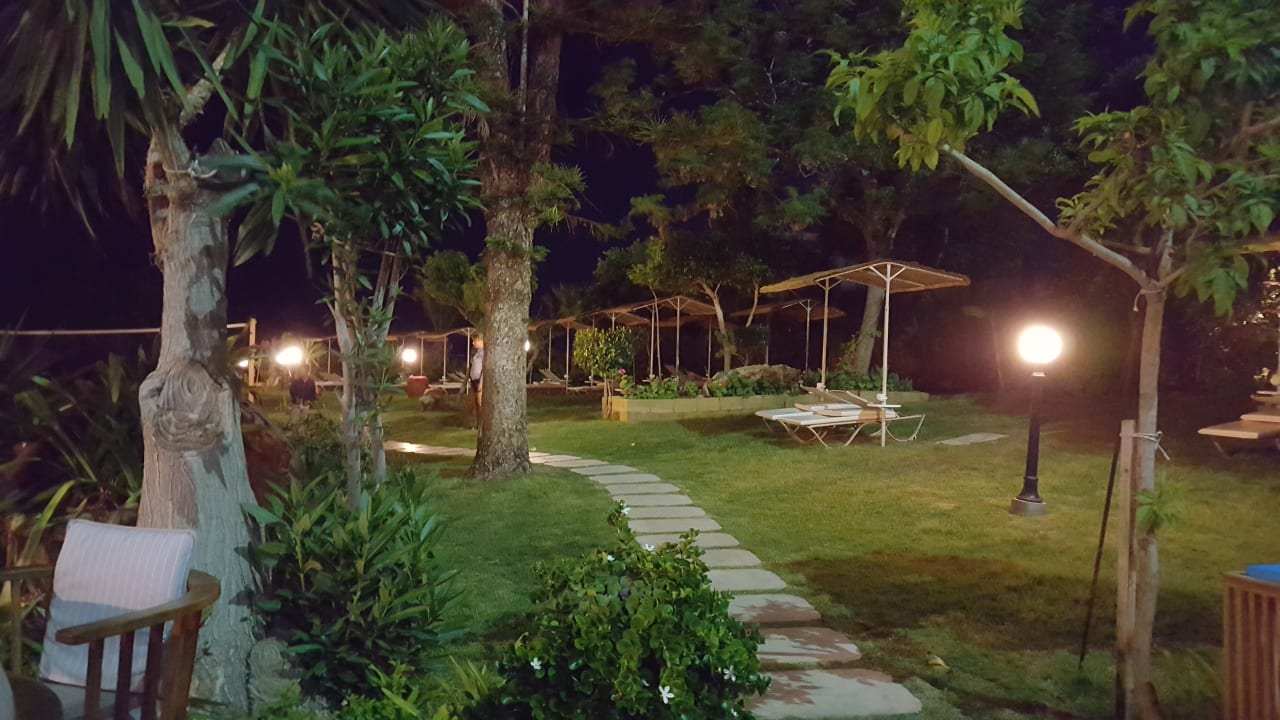 Ausblick Crystal Springs Beach Hotel