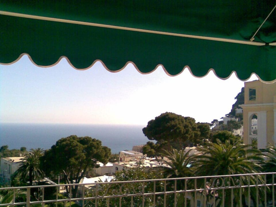 Blick aus unserem Fenster Hotel Syrene